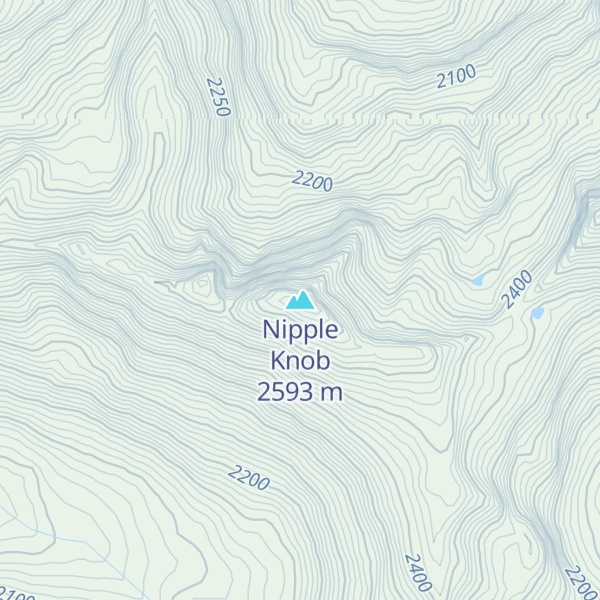 Map of Nipple Knob