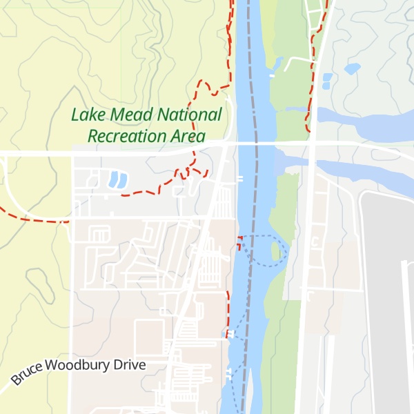 Map of Laughlin Visitor Center