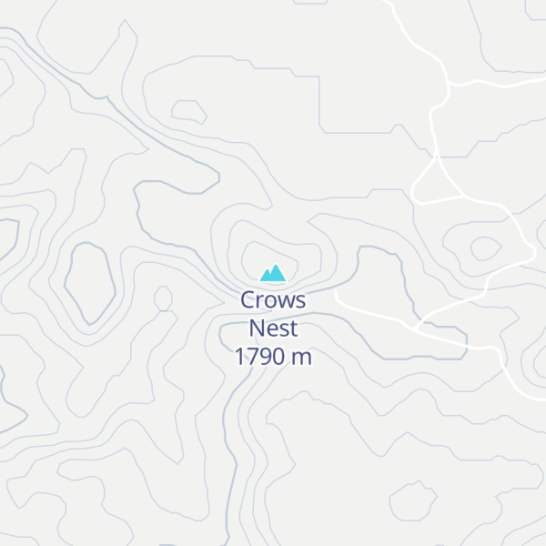 Map of Crows Nest