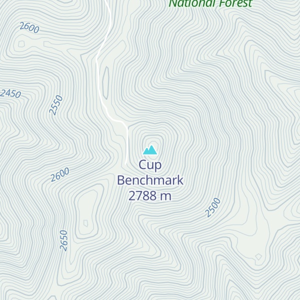 Map of Cup Benchmark