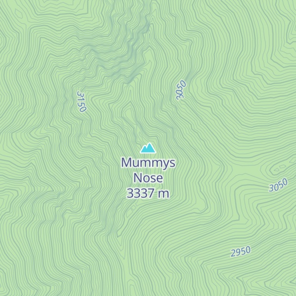 Map of Mummys Nose