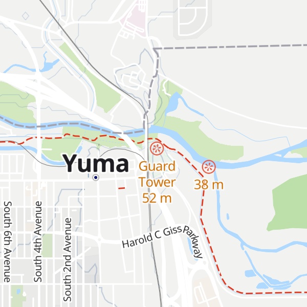 Map of Prison Hill