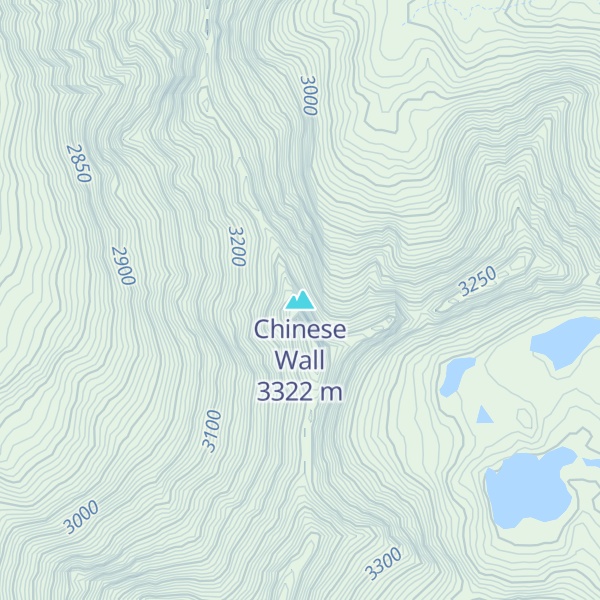 Map of Chinese Wall