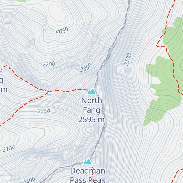 Map of North Fang