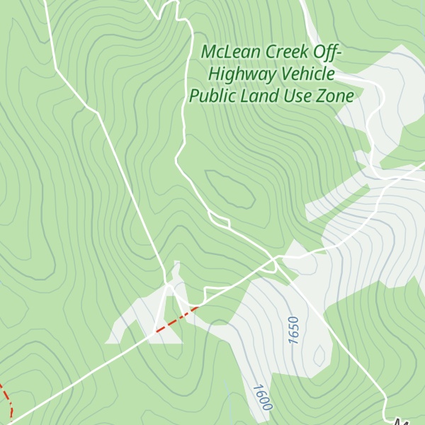 Map of McLean Hill