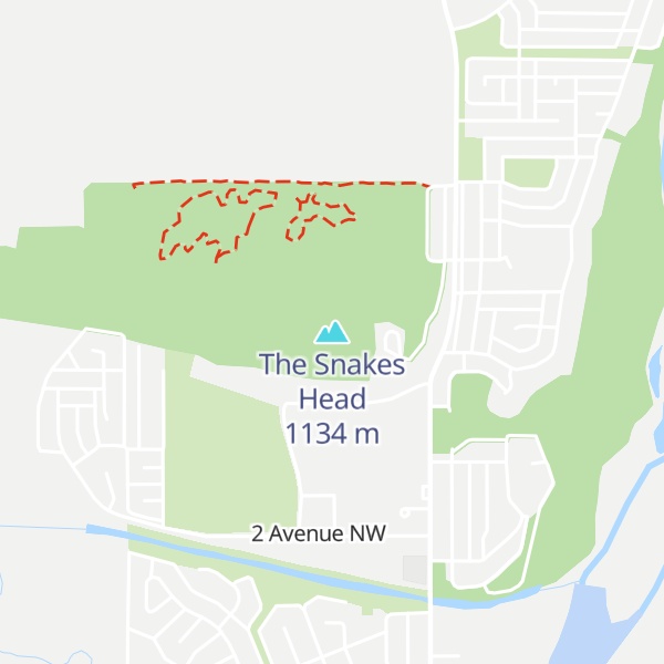 Map of The Snakes Head
