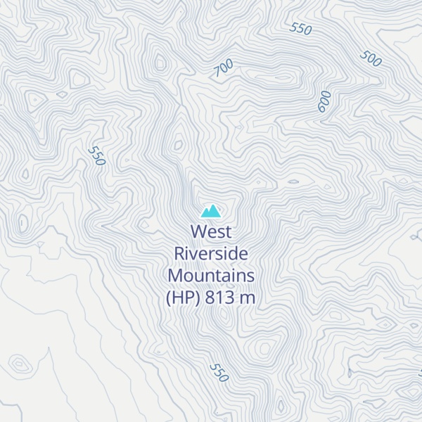 Map of West Riverside Mountains (HP)