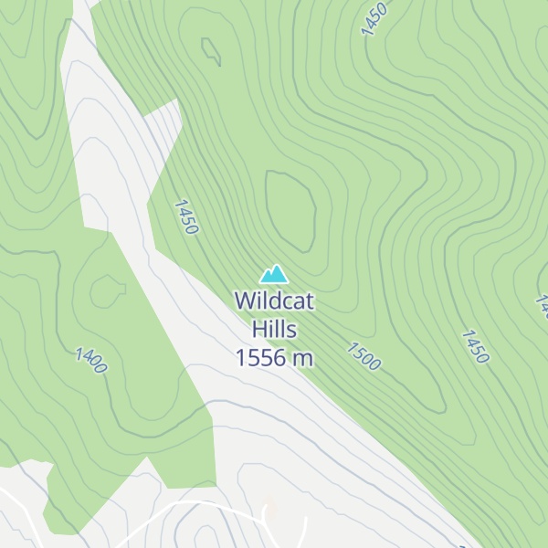 Map of Wildcat Hills