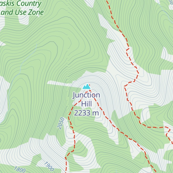 Map of Junction Hill