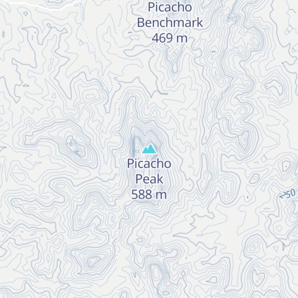 Map of Picacho Peak