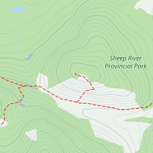 Map of Hoffman Hill