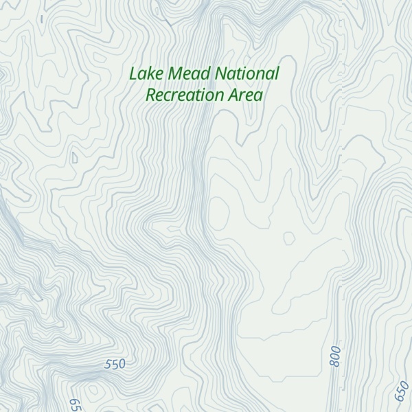 Map of Malpais Flattop Mesa