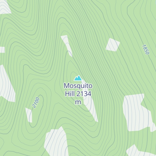 Map of Mosquito Hill
