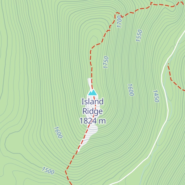 Map of Island Ridge