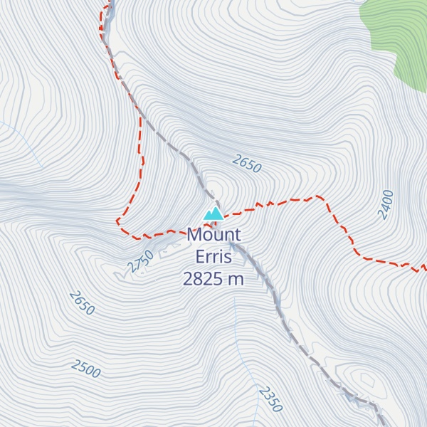 Map of Mount Erris