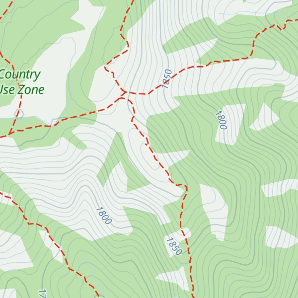 Map of South Volcano Ridge