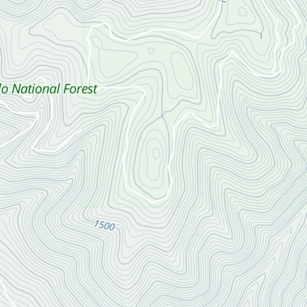 Map of Miller Mountain