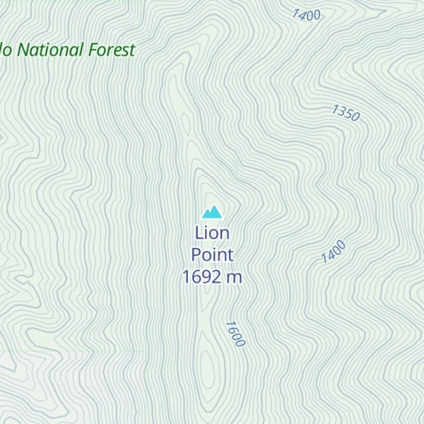 Map of Lion Point