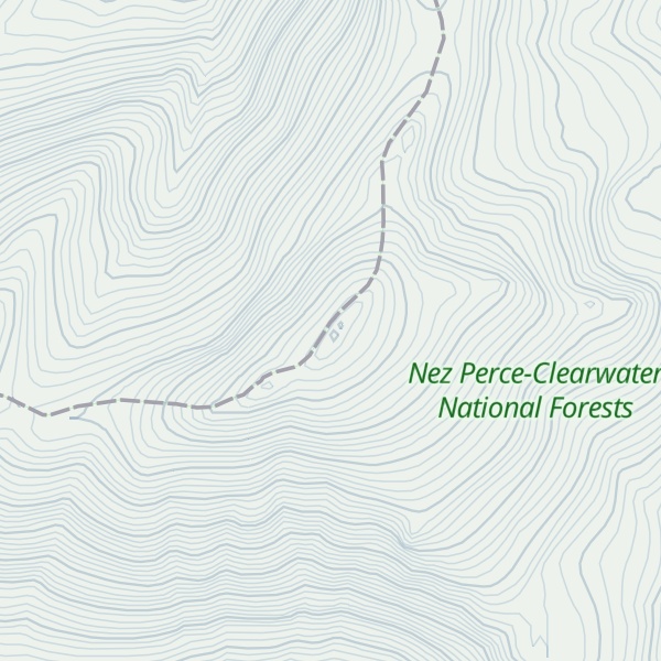 Map of Granite Peak