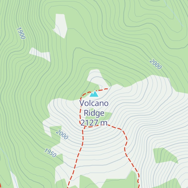 Map of Volcano Ridge