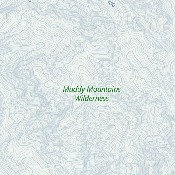 Map of Muddy Mountains HP
