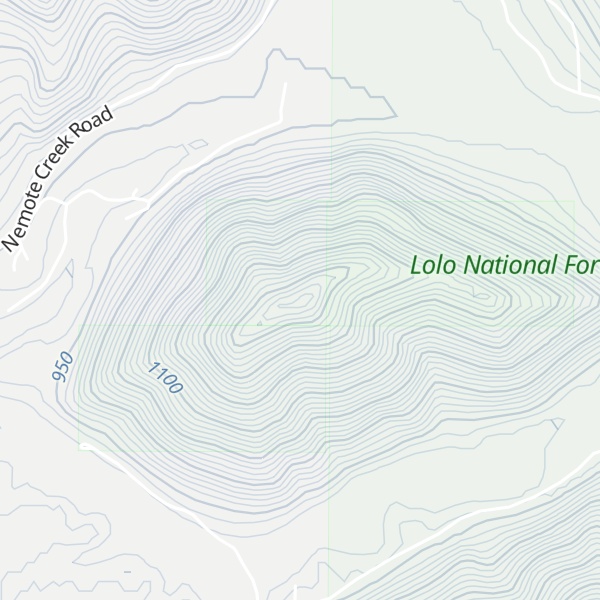 Map of Round Mountain