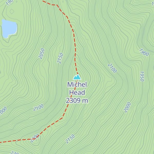 Map of Michel Head