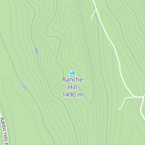 Map of Ranche Hill