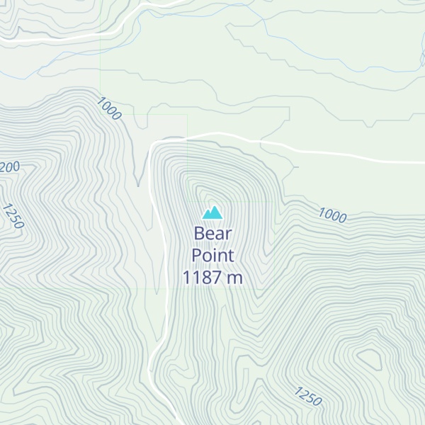 Map of Bear Point
