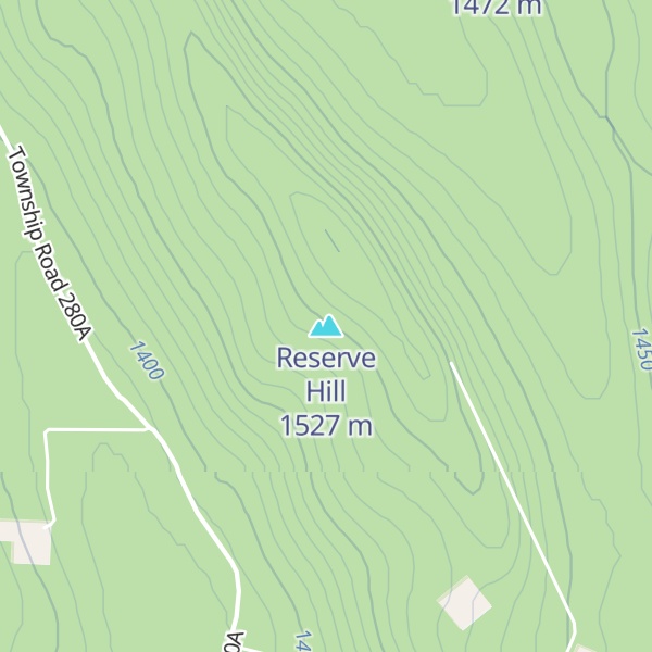 Map of Reserve Hill