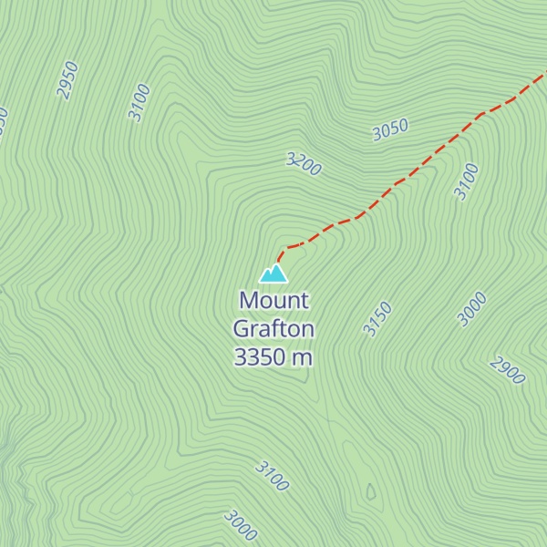 Map of Mount Grafton