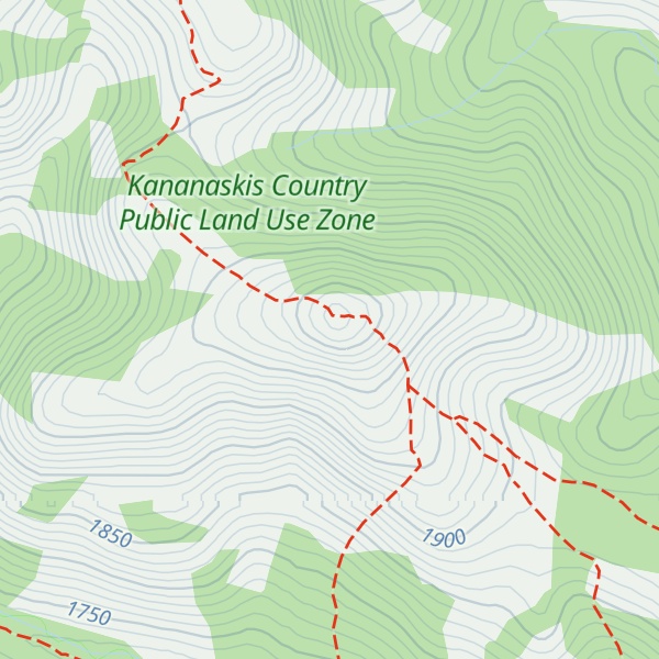 Map of Mount Ware