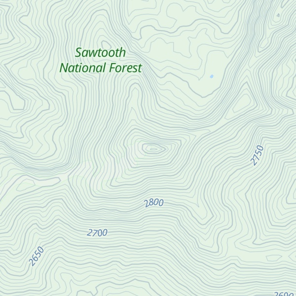 Map of Lookout Mountain