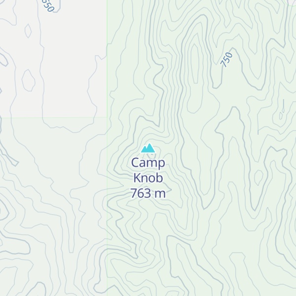 Map of Camp Knob