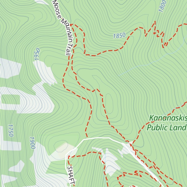 Map of Buggeration Hill