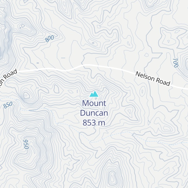 Map of Mount Duncan