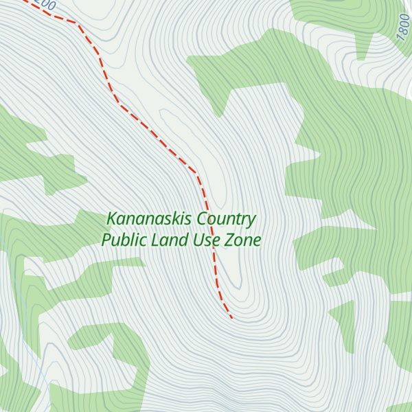 Map of Moose Mountain Southeast