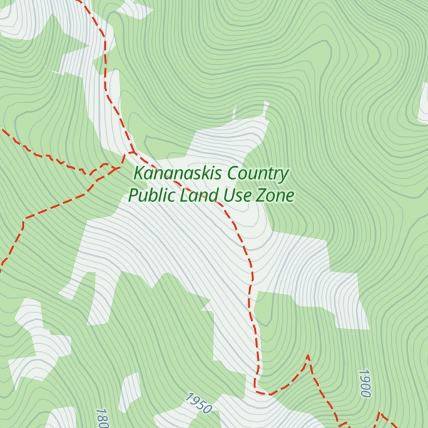 Map of Prairie Mountain