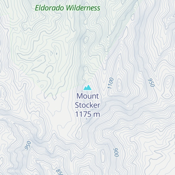 Map of Mount Stocker