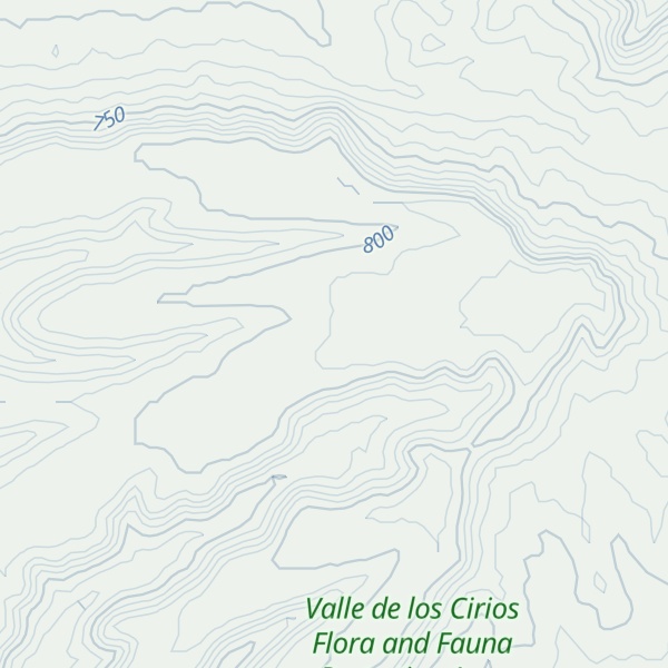 Map of Mesa las Palmillas