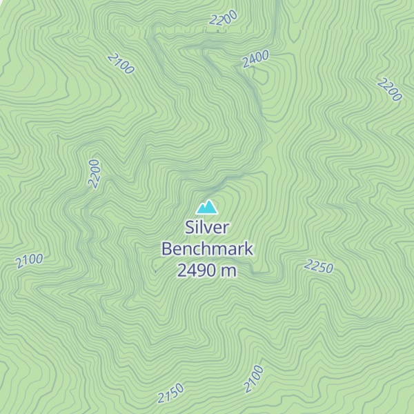Map of Silver Benchmark