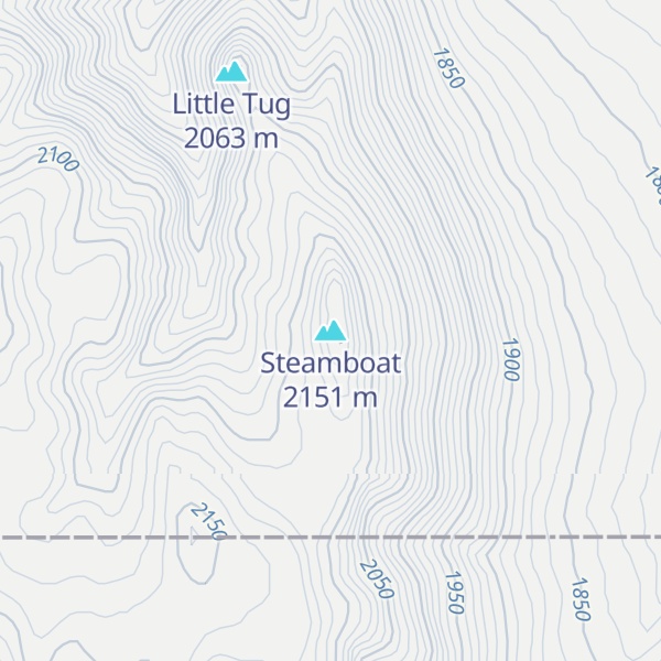 Map of Steamboat