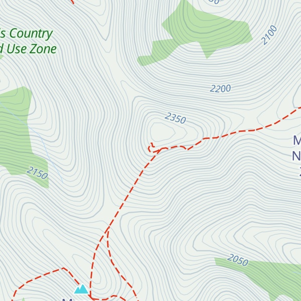 Map of Moose Mountain