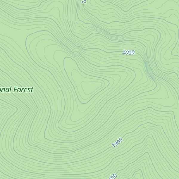 Map of Snowstorm Mountain