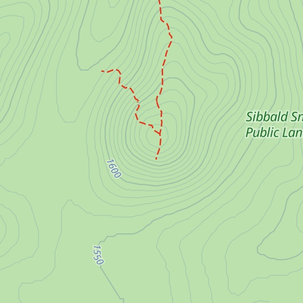 Map of Dawson Hill