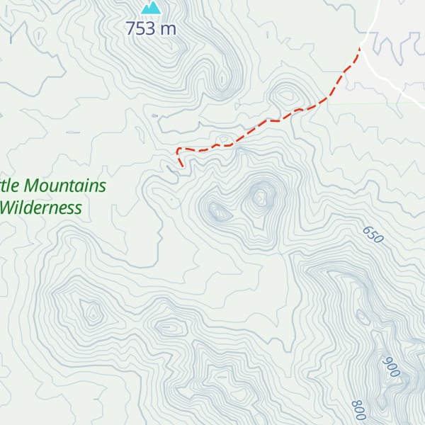 Map of Mexican Hat