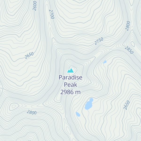 Map of Paradise Peak