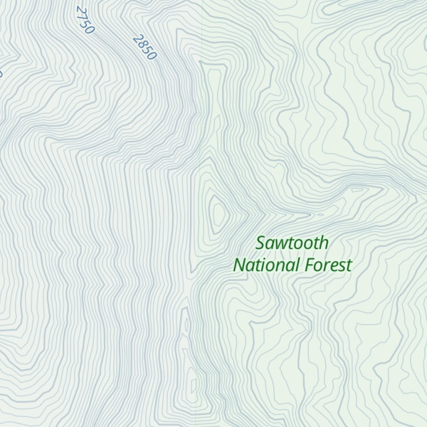 Map of Vienna Peak
