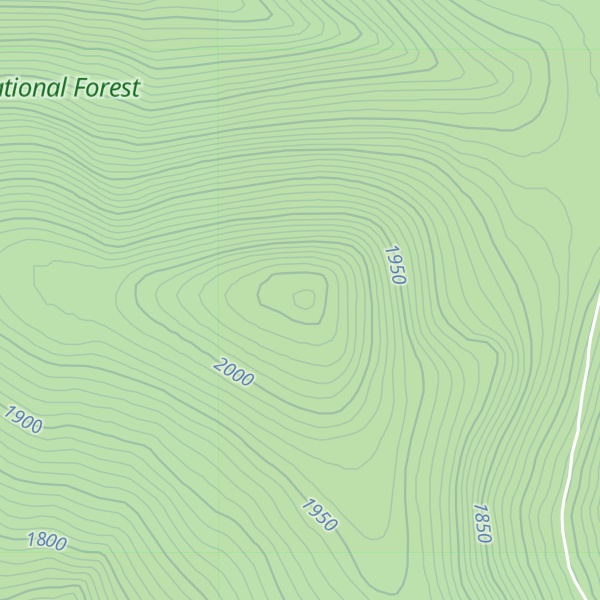 Map of Murr Peak