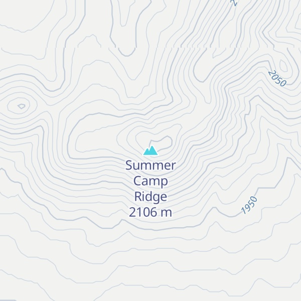 Map of Summer Camp Ridge
